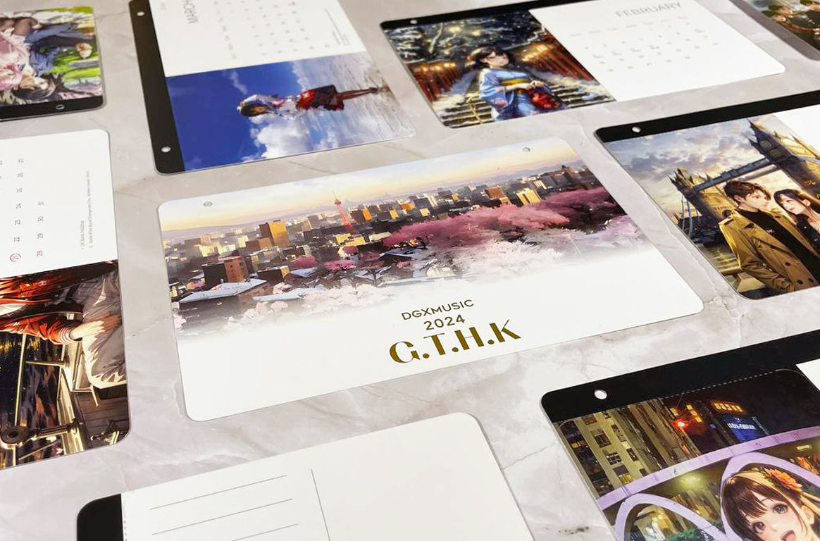 Glory to Hong Kong Calendar Music Box Set