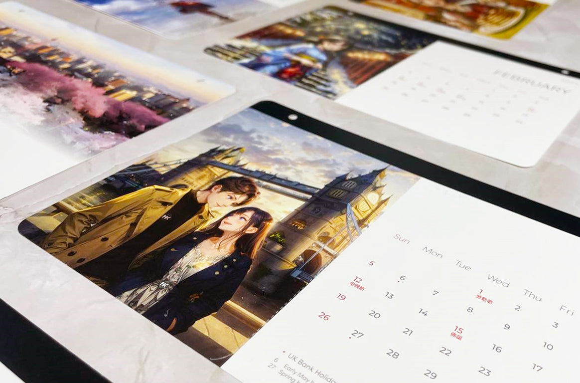 Glory to Hong Kong Calendar Music Box Set