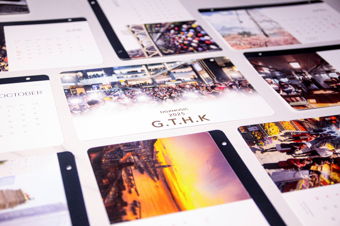 Glory to Hong Kong Calendar Music Box Set