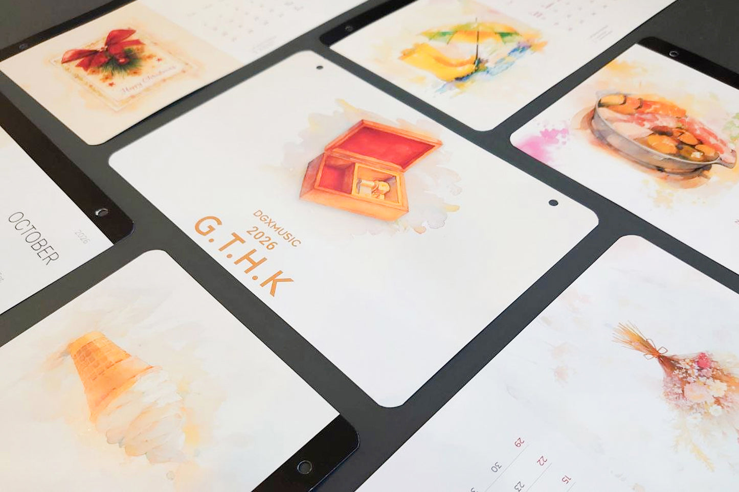Glory to Hong Kong 2026 Calendar (Datepad only)